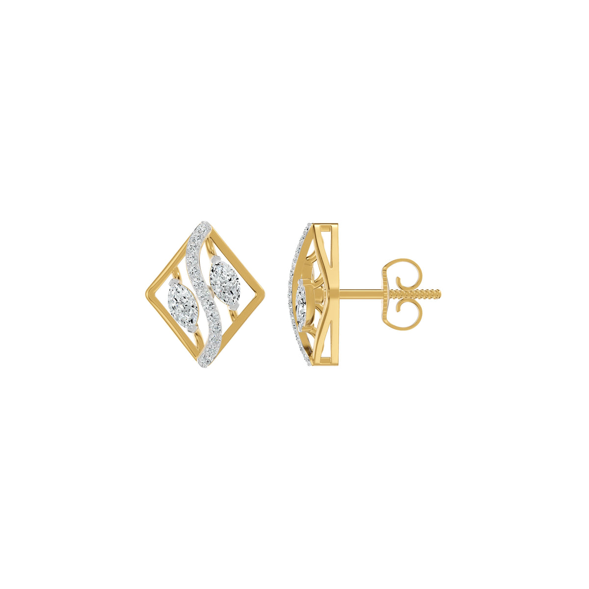 DER001602 18 KT / Yellow Gold
