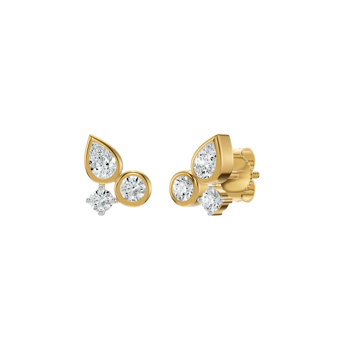 DER001605 18 KT / Yellow Gold