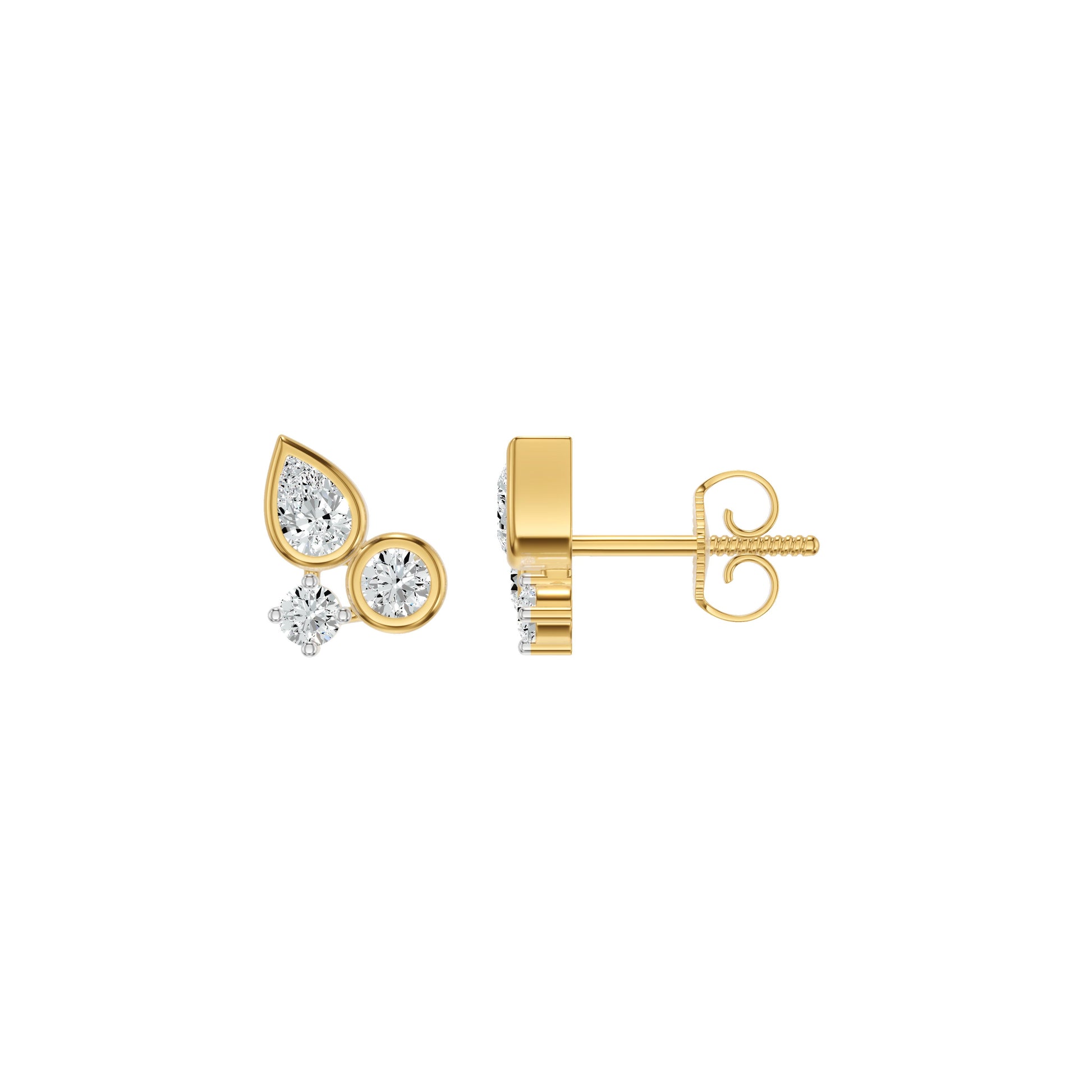 DER001605 18 KT / Yellow Gold
