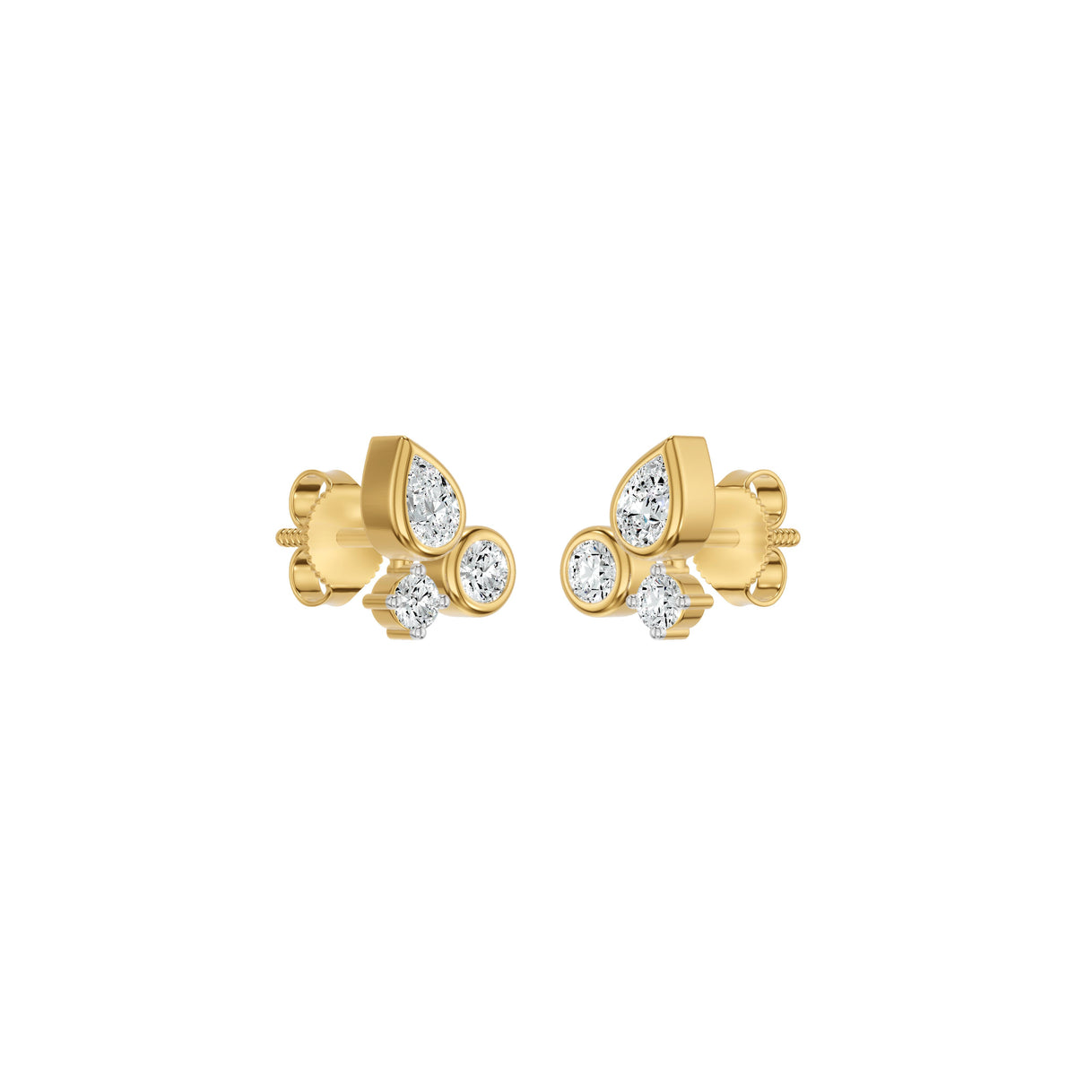 DER001605 18 KT / Yellow Gold