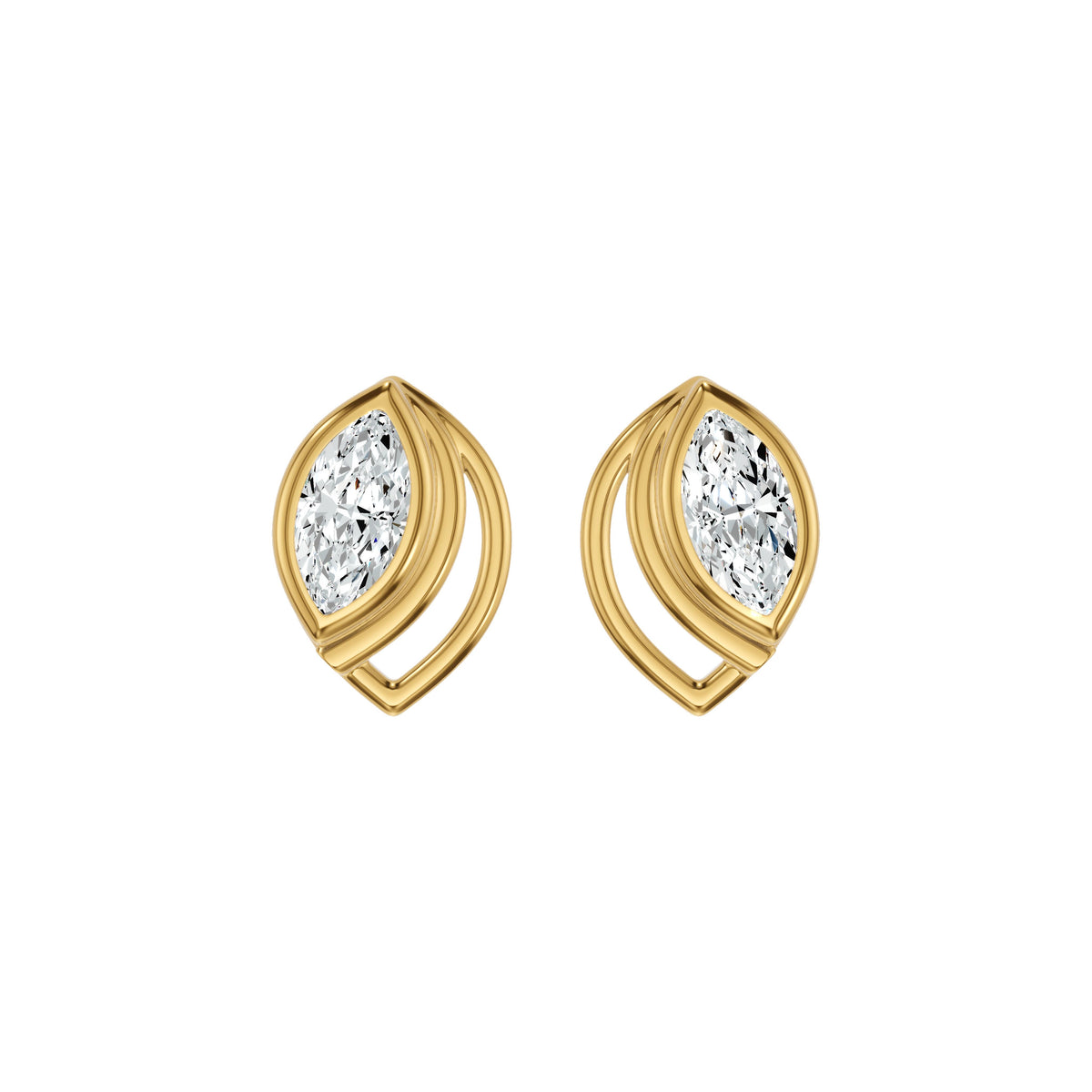 DER001606 18 KT / Yellow Gold