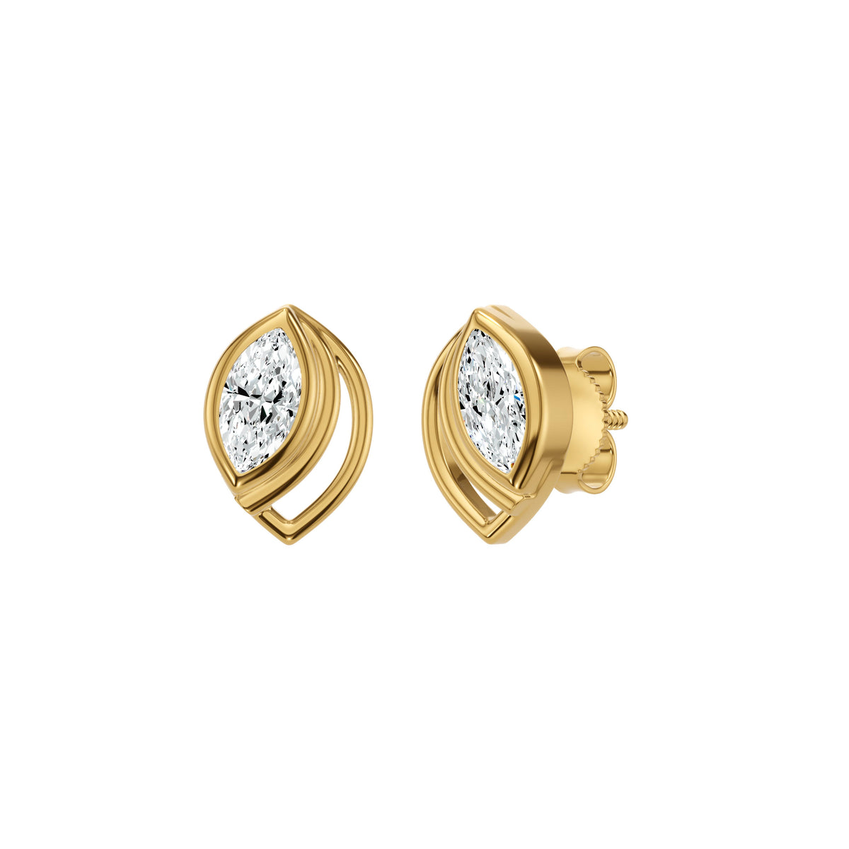 DER001606 18 KT / Yellow Gold