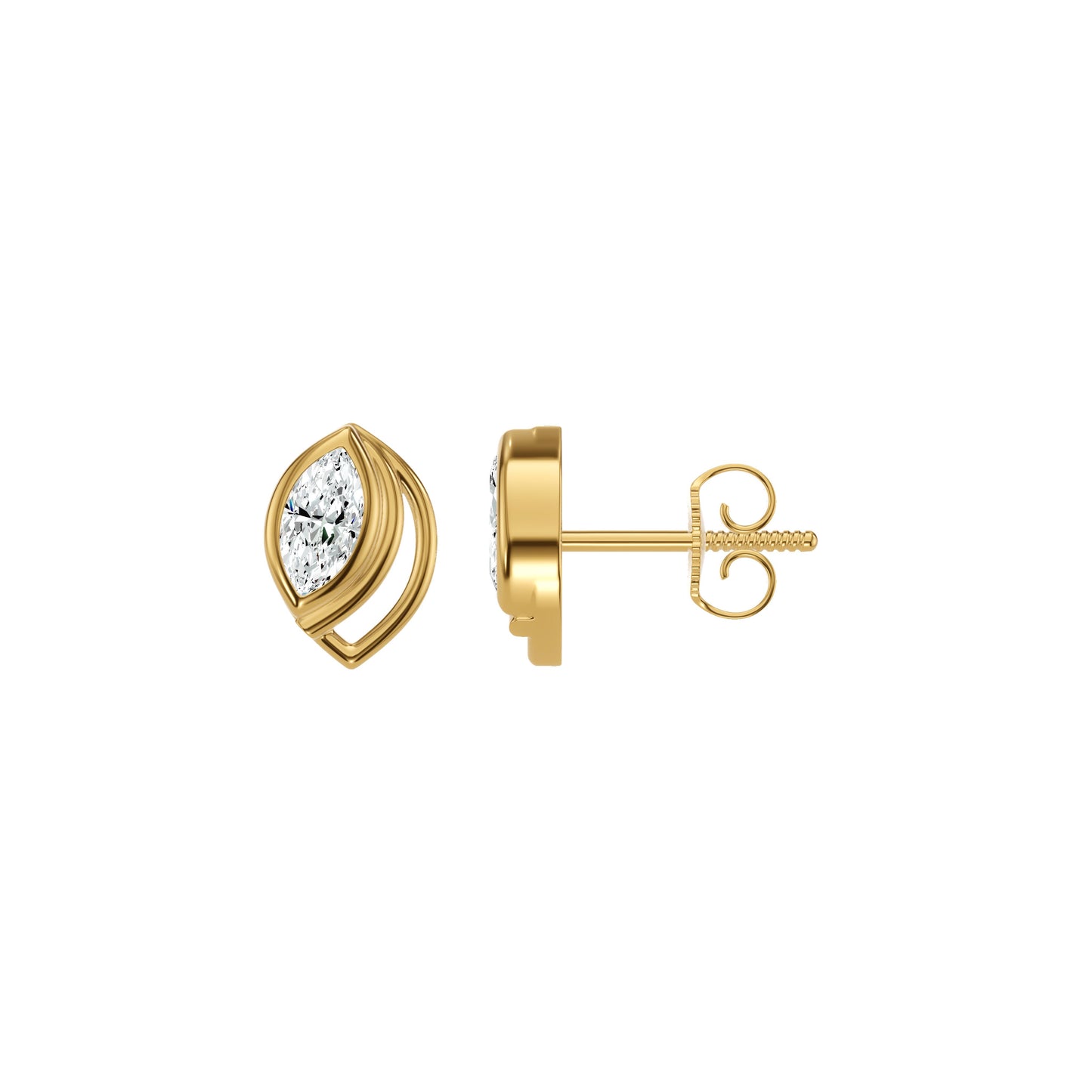 DER001606 18 KT / Yellow Gold