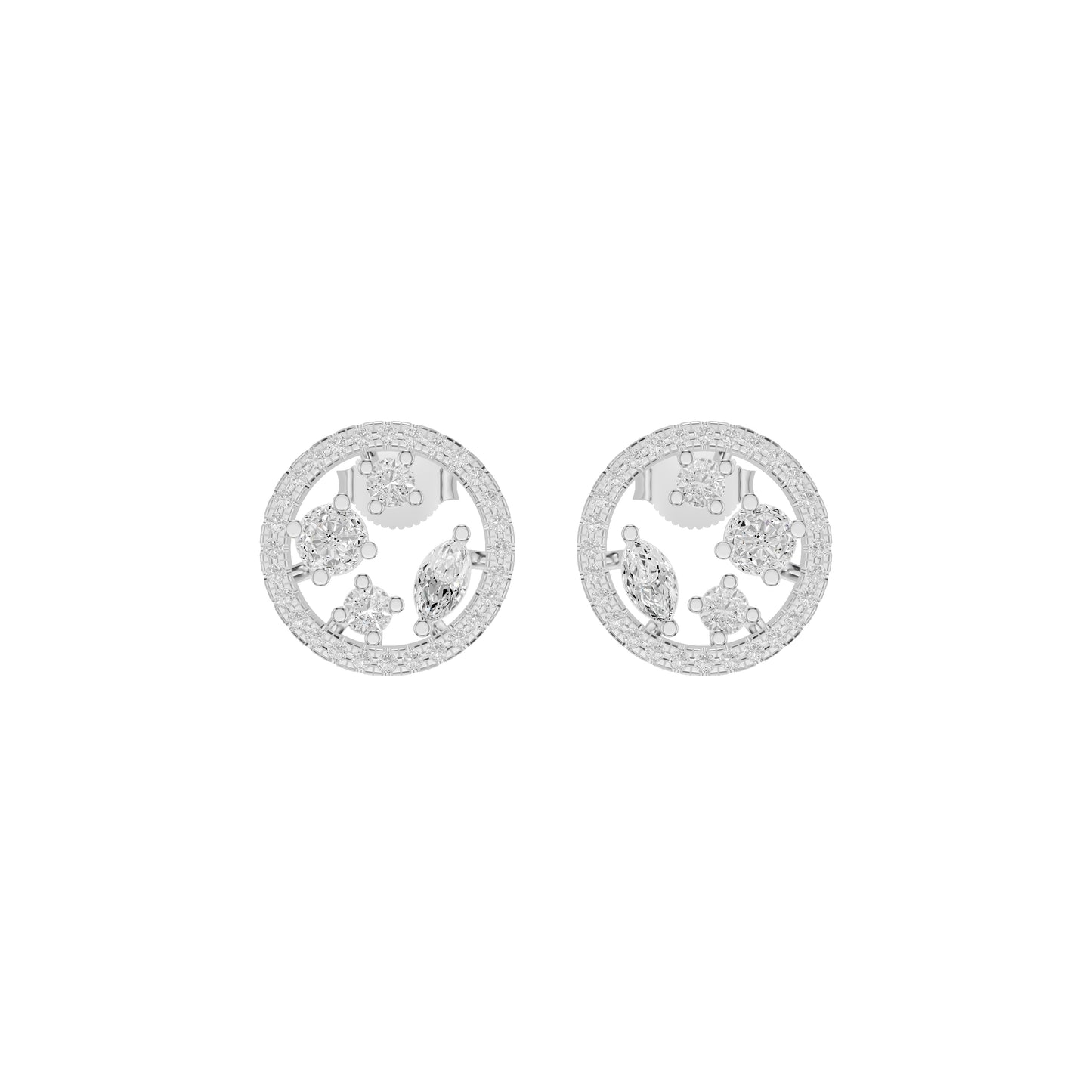 DER001611 18 KT / White Gold