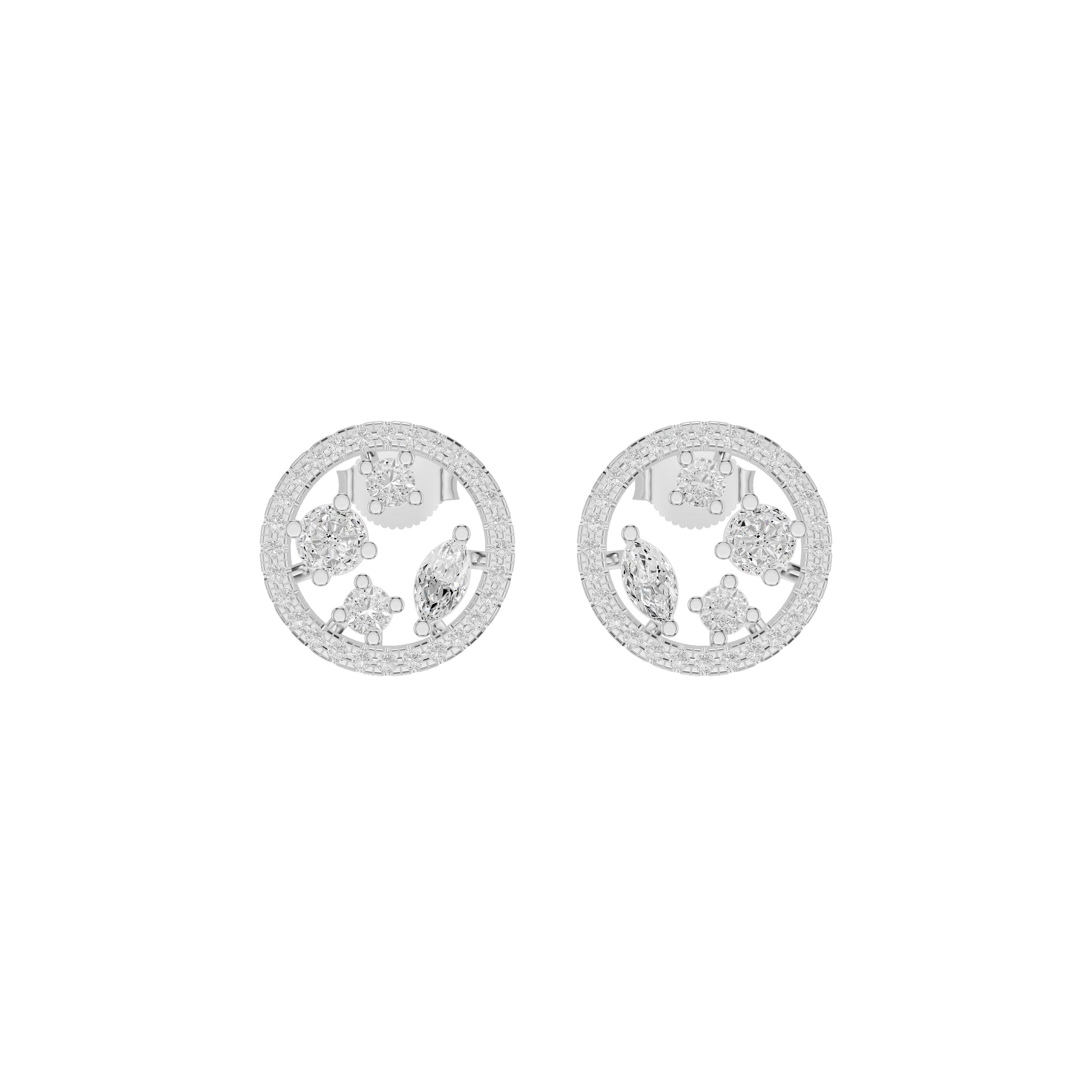 DER001611 18 KT / White Gold