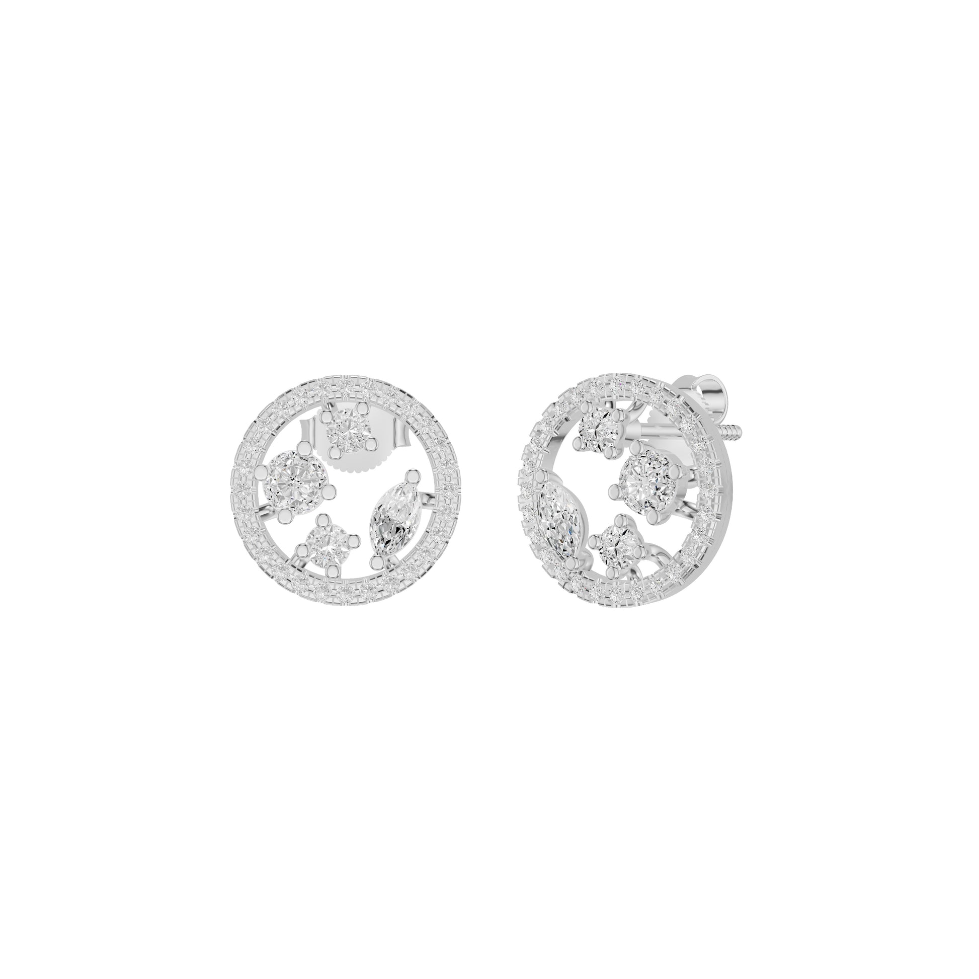 DER001611 18 KT / White Gold