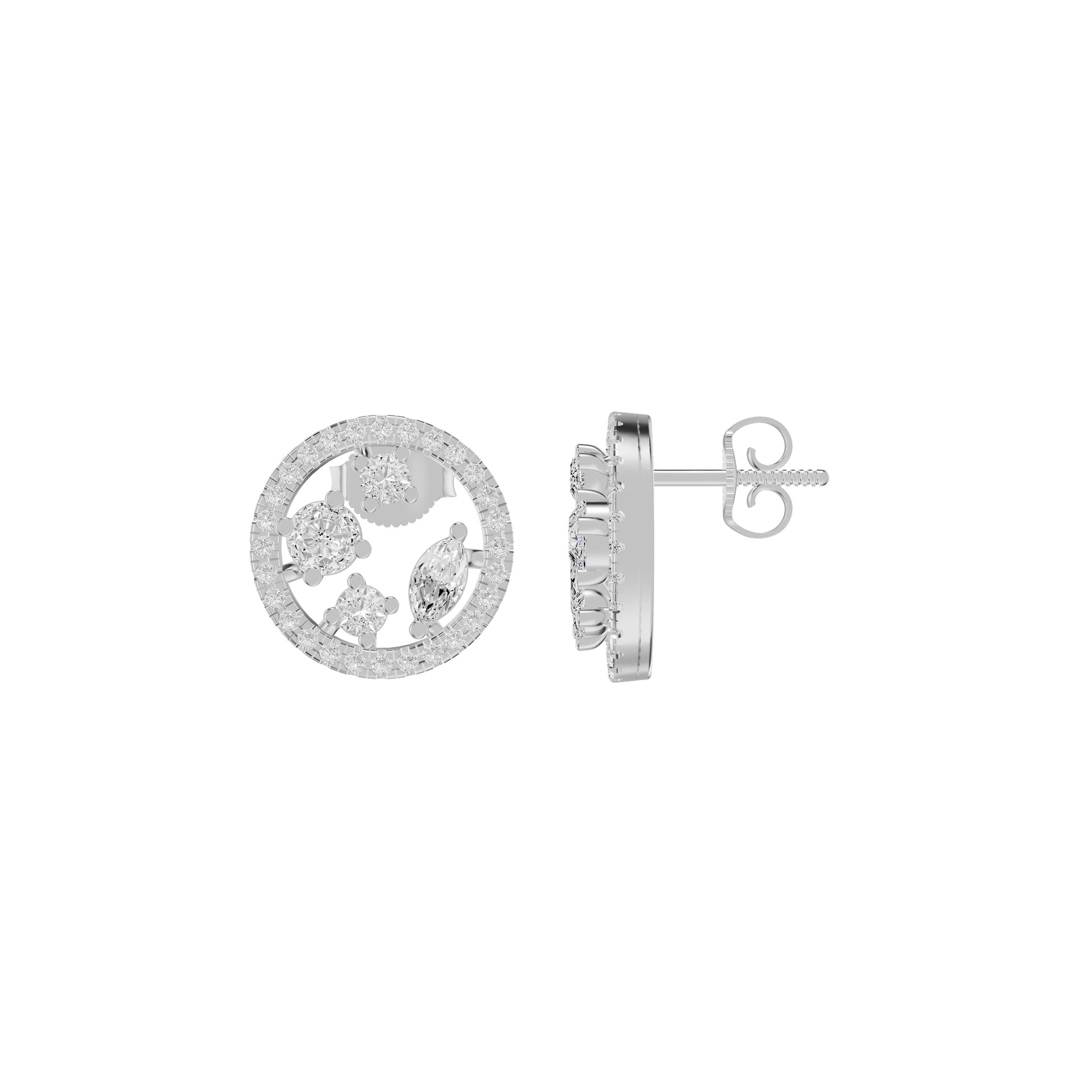 DER001611 18 KT / White Gold