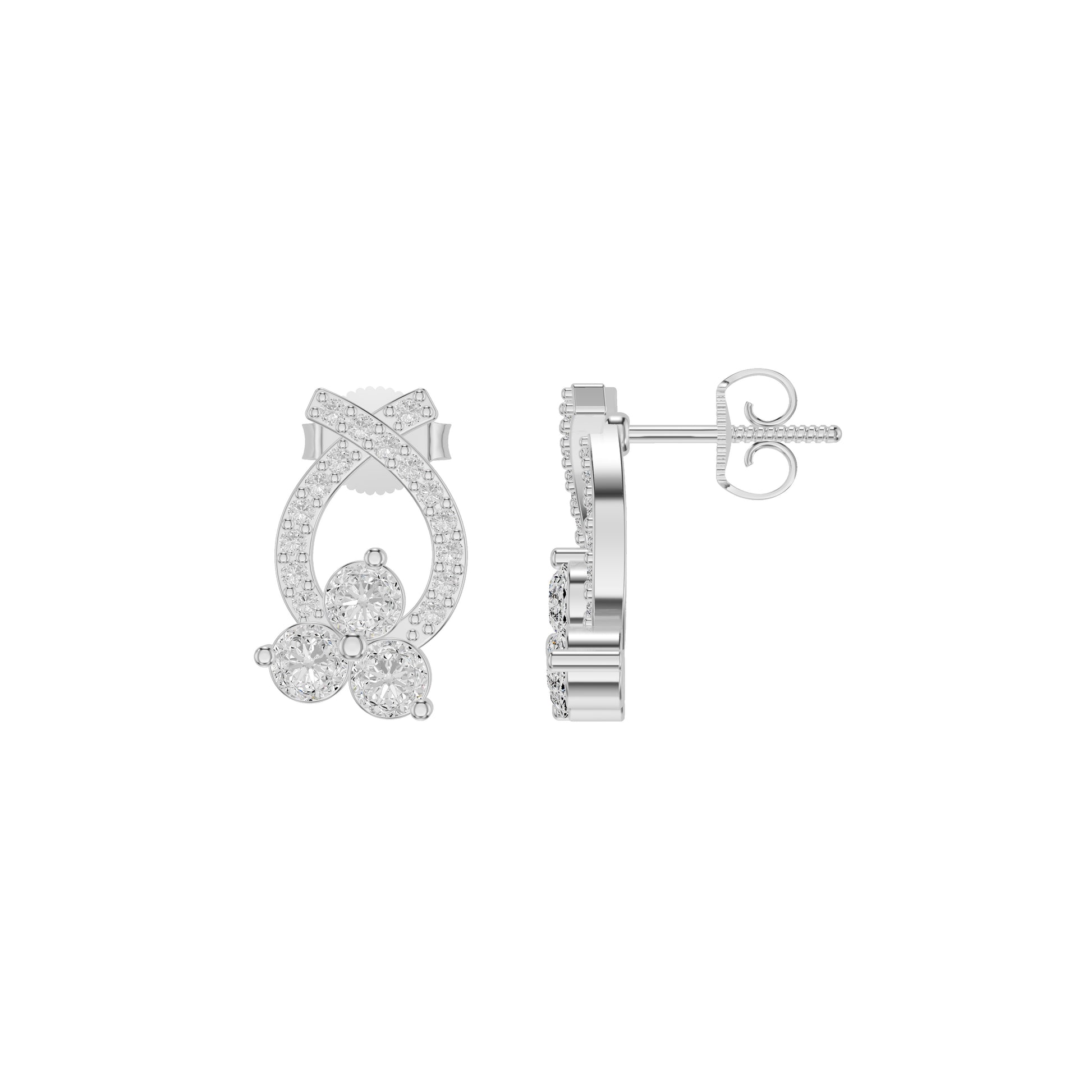 DER001613 18 KT / White Gold