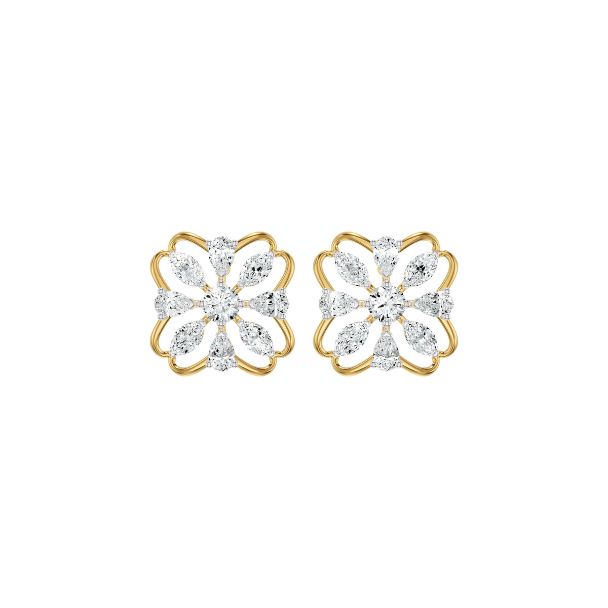 DER001617 18 KT / Yellow Gold