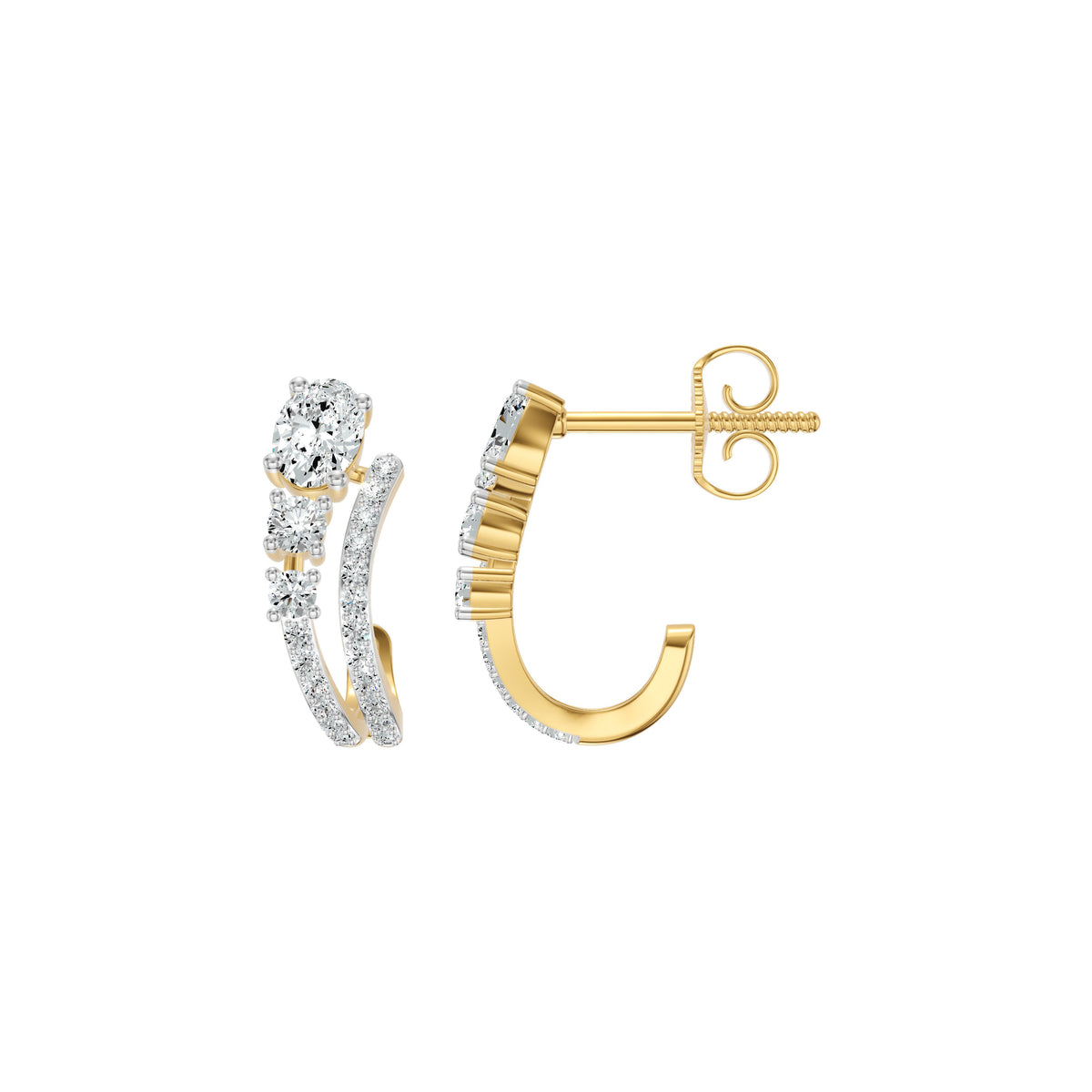 DER001626 18 KT / Yellow Gold