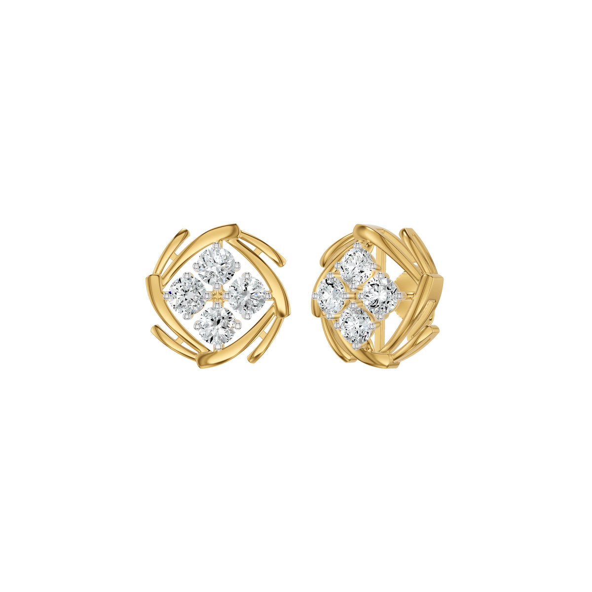 DER001642 18 KT / Yellow Gold