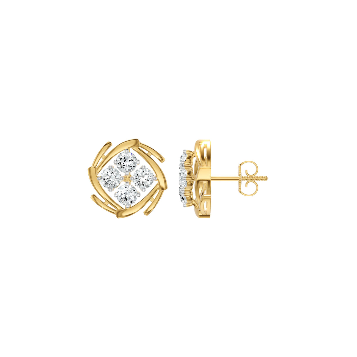 DER001642 18 KT / Yellow Gold