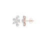 Floravanta Princess Diamond Earrings 18 KT / Yellow Gold