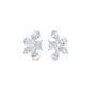 Floravanta Princess Diamond Earrings 18 KT / Yellow Gold