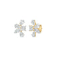 Floravanta Princess Diamond Earrings 18 KT / Yellow Gold