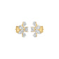 Floravanta Princess Diamond Earrings 18 KT / Yellow Gold