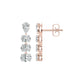 Cascadeva Diamond Earrings 18 KT / Yellow Gold
