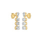 Cascadeva Diamond Earrings 18 KT / Yellow Gold