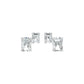 Emeressa Duo Diamond Earrings 18 KT / Yellow Gold