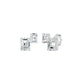 Emeressa Duo Diamond Earrings 18 KT / Yellow Gold