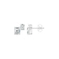 Emeressa Duo Diamond Earrings 18 KT / Yellow Gold