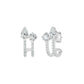 Pearlivia Duo Diamond Earrings 18 KT / Yellow Gold