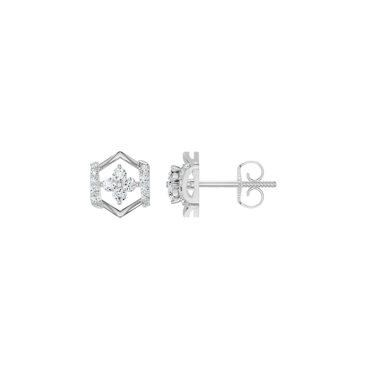 DER001722 18 KT / White Gold