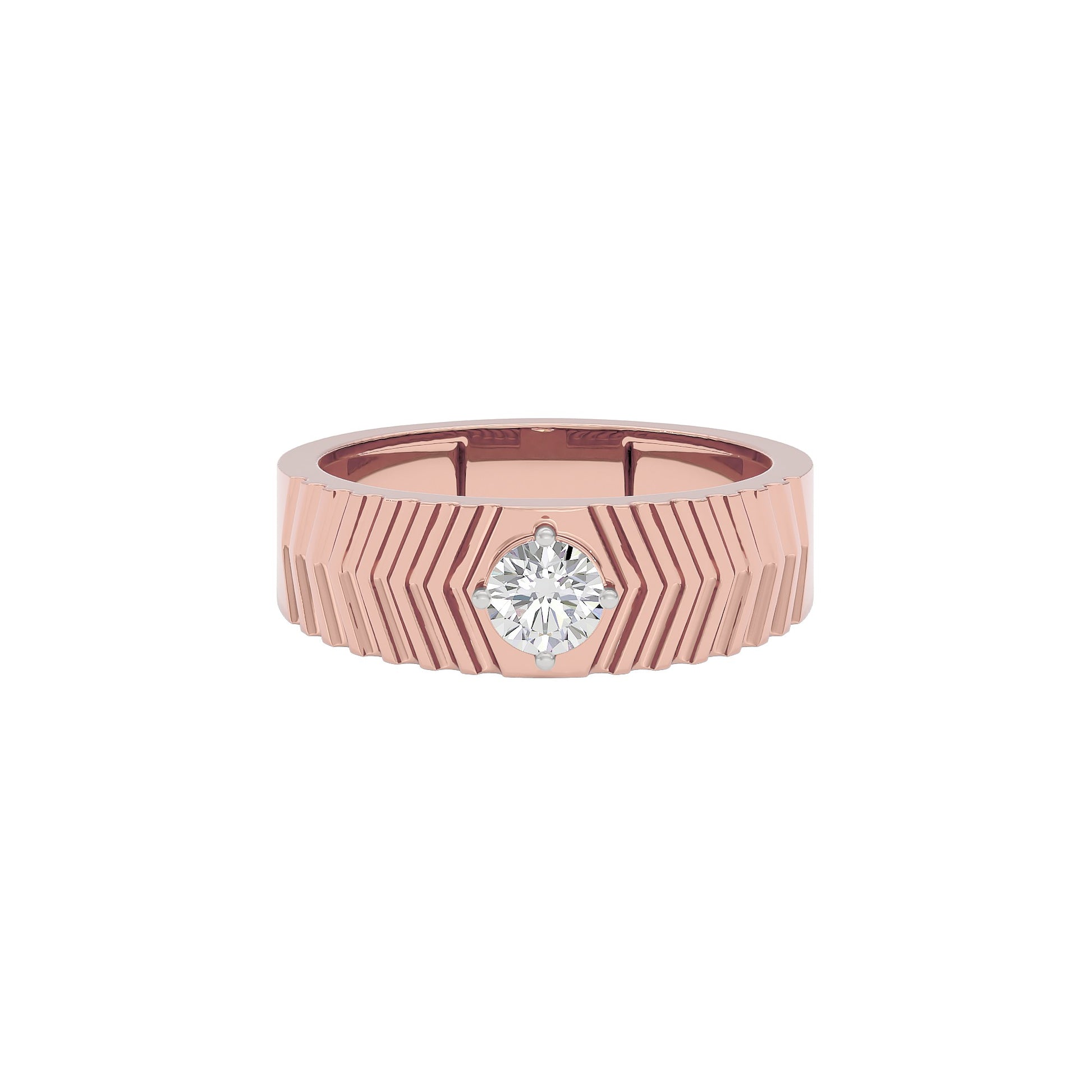 Elegant Amaira Diamond Ring 18 KT / Rose Gold / 22