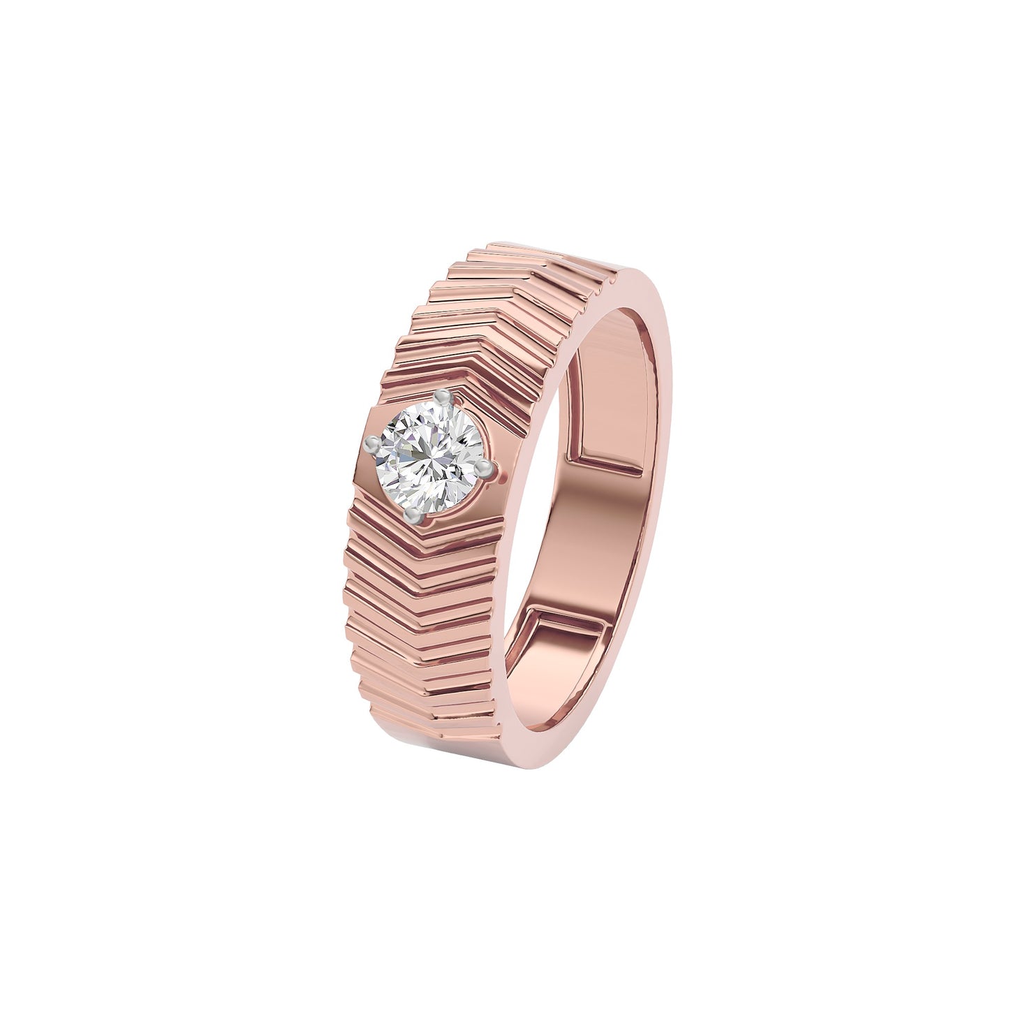Elegant Amaira Diamond Ring 18 KT / Rose Gold / 22