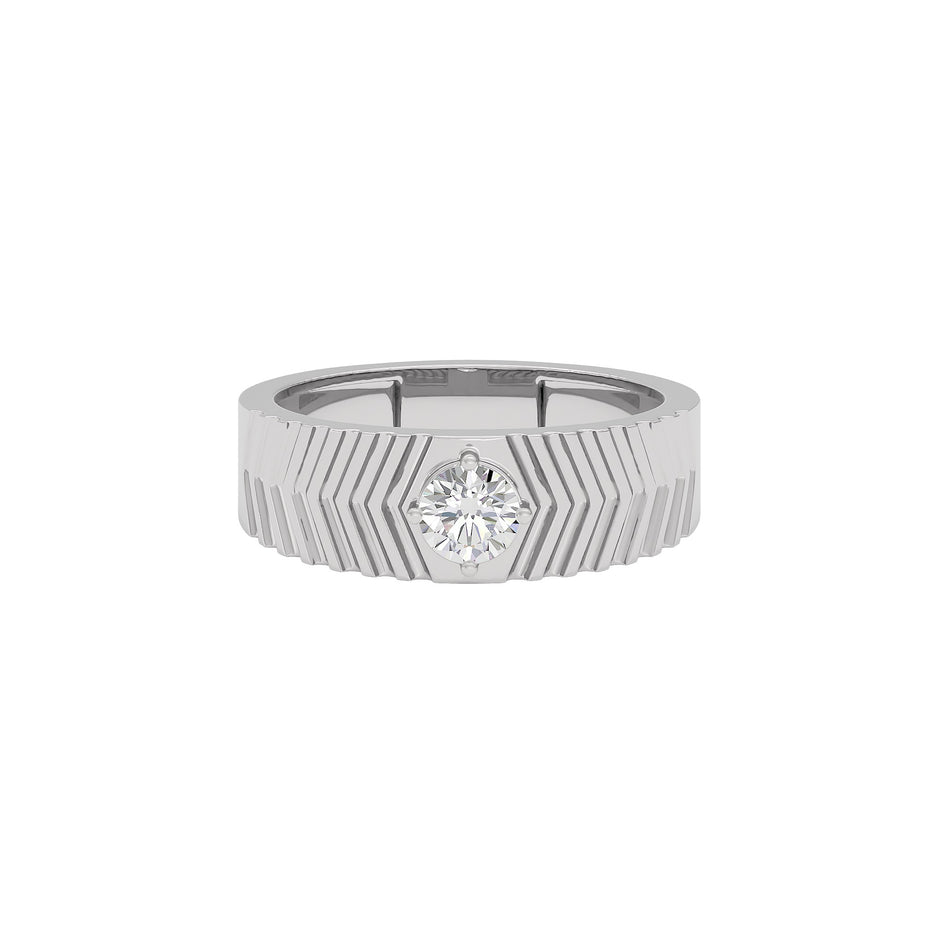 Elegant Amaira Diamond Ring 18 KT / White Gold / 22