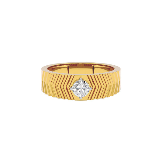 Elegant Amaira Diamond Ring 18 KT / Yellow Gold / 22