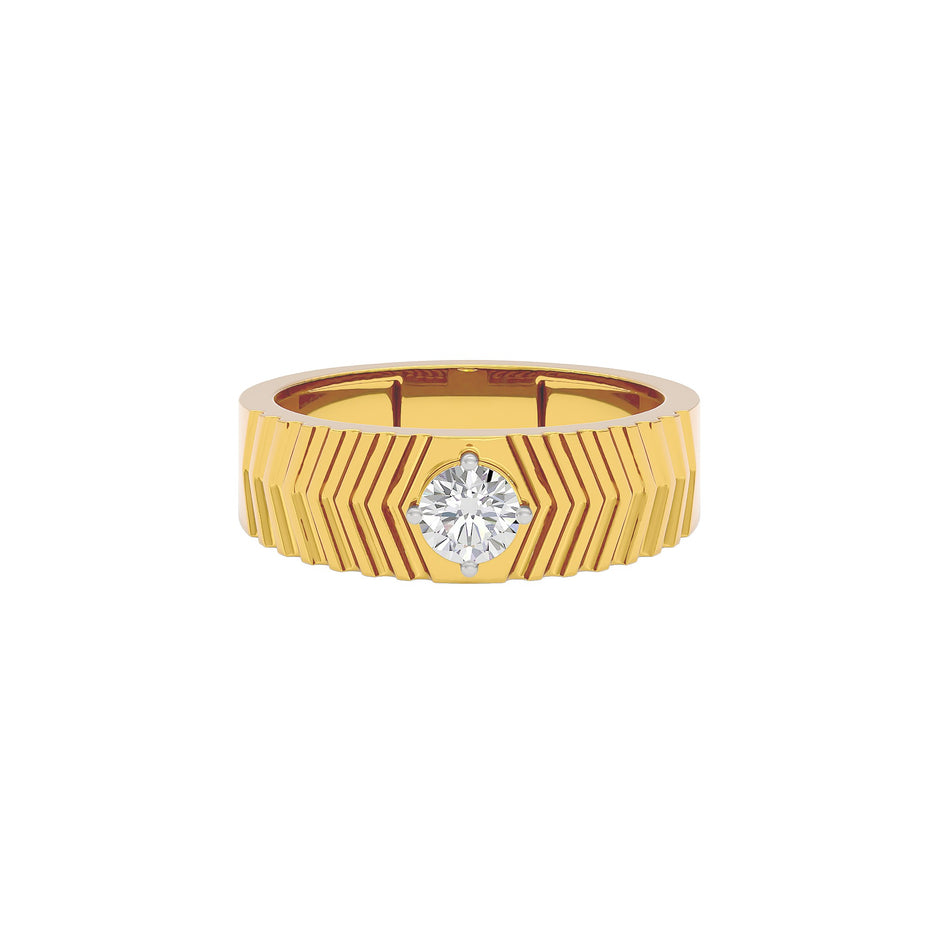 Elegant Amaira Diamond Ring 18 KT / Yellow Gold / 22