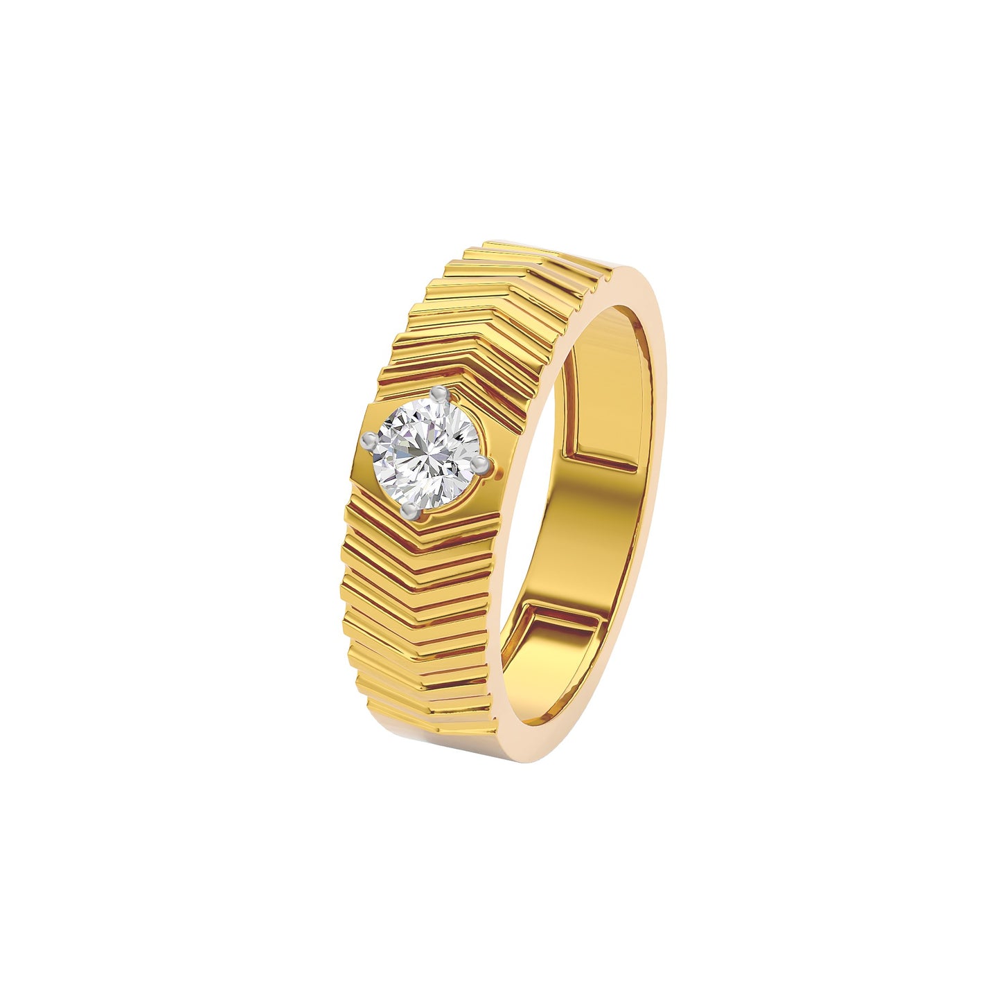 Elegant Amaira Diamond Ring 18 KT / Yellow Gold / 22