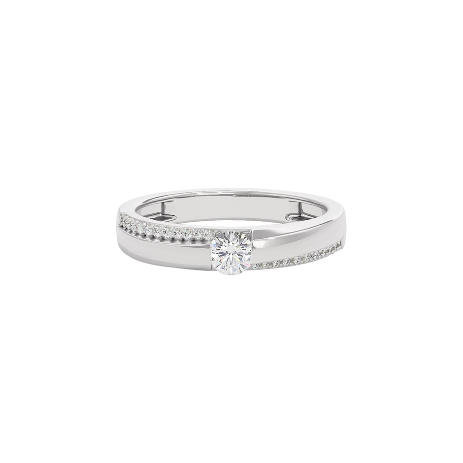 The Core Diamond Couple Band Ring for Him