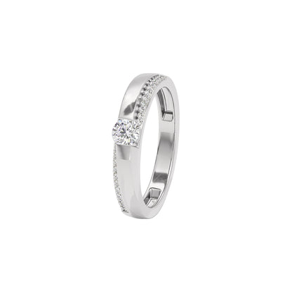 The Core Diamond Couple Band Ring for Him