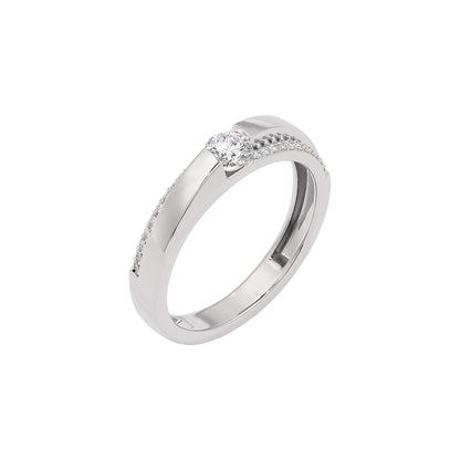 The Core Diamond Couple Band Ring for Him