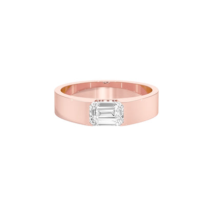 Love Conquered Diamond Engagement Ring 18 KT / Rose Gold / 22