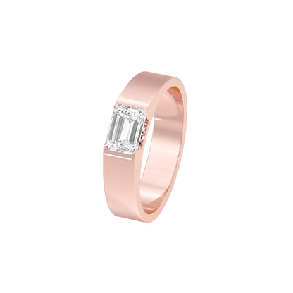 Love Conquered Diamond Engagement Ring 18 KT / Rose Gold / 22