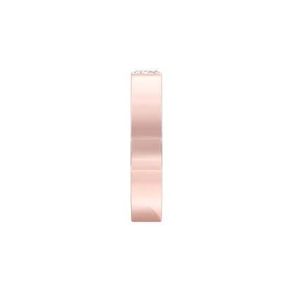 Love Conquered Diamond Engagement Ring 18 KT / Rose Gold / 22