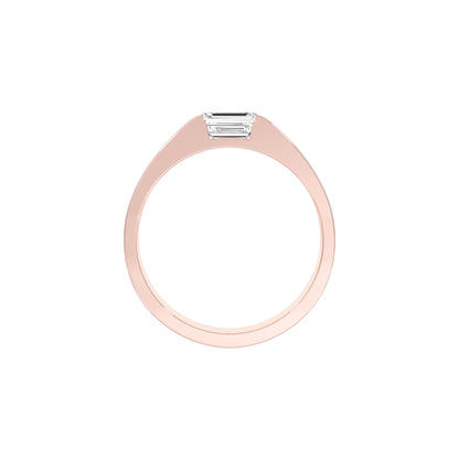 Love Conquered Diamond Engagement Ring 18 KT / Rose Gold / 22