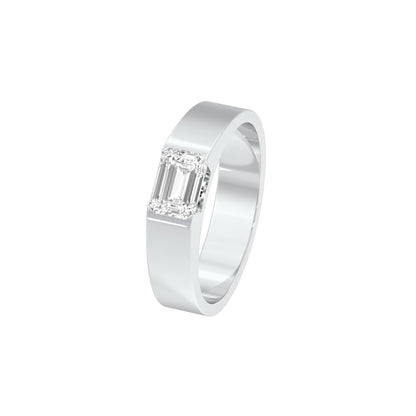 Love Conquered Diamond Engagement Ring 18 KT / White Gold / 22
