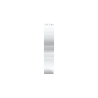 Love Conquered Diamond Engagement Ring 18 KT / White Gold / 22
