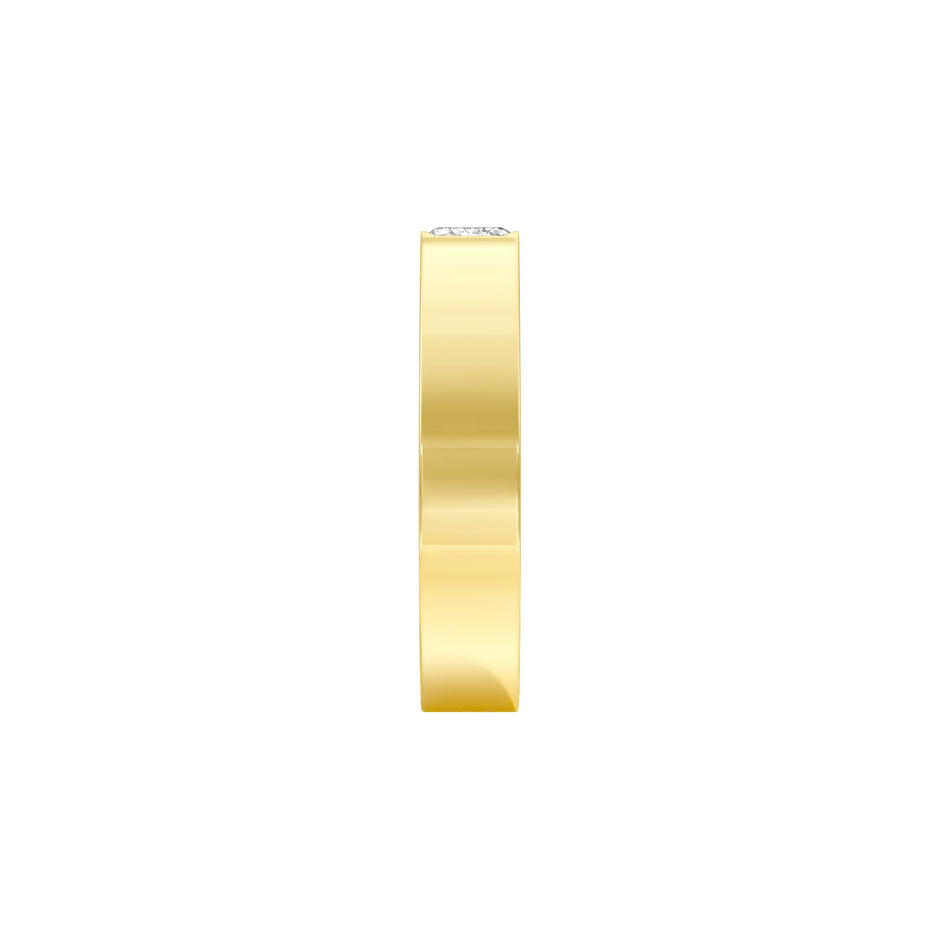 Love Conquered Diamond Engagement Ring 18 KT / Yellow Gold / 22