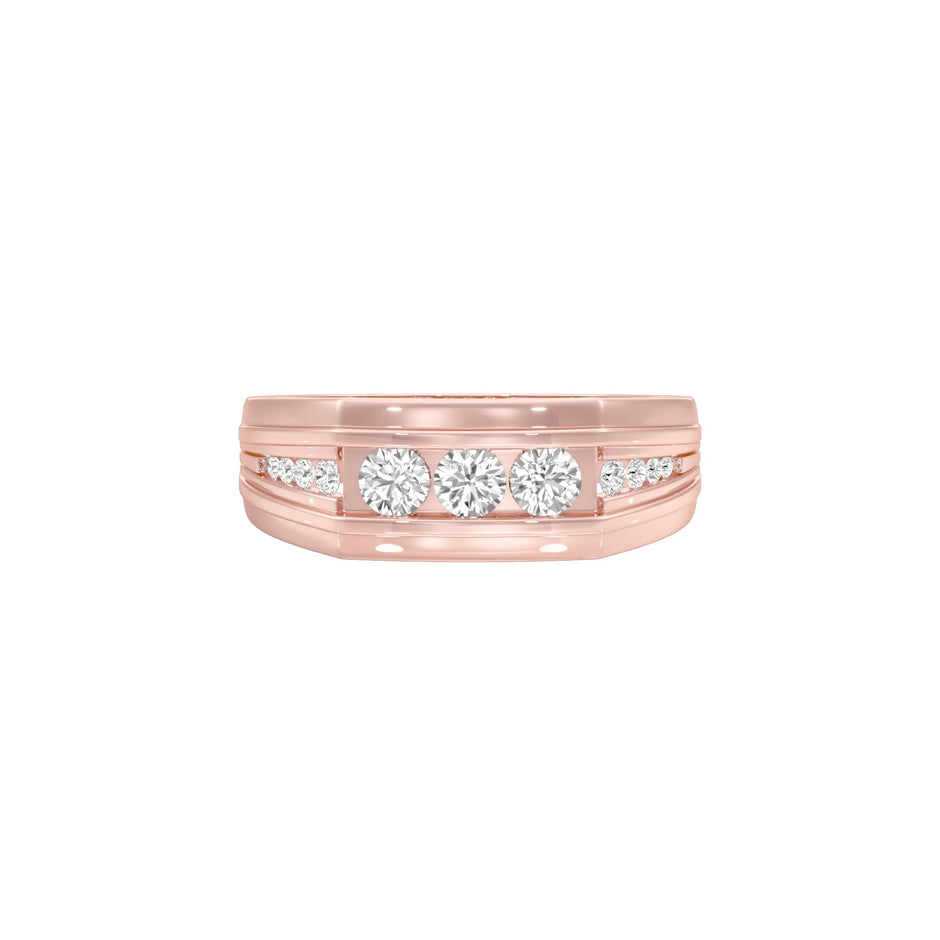 Fate's Promise Diamond Engagement Ring 18 KT / Rose Gold / 22
