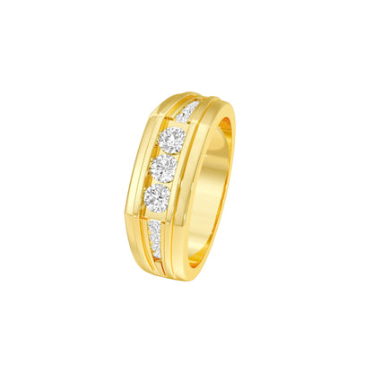 Fate's Promise Diamond Engagement Ring 18 KT / Yellow Gold / 22