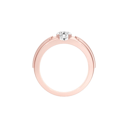 Forever Near Diamond Engagement Ring 18 KT / Rose Gold / 22