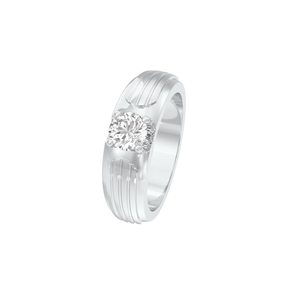 Forever Near Diamond Engagement Ring 18 KT / White Gold / 22