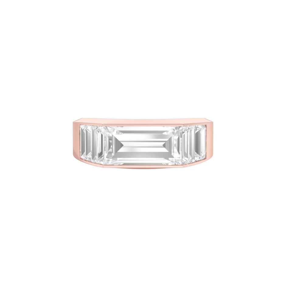 Boundless Diamond Men's Engagement Ring