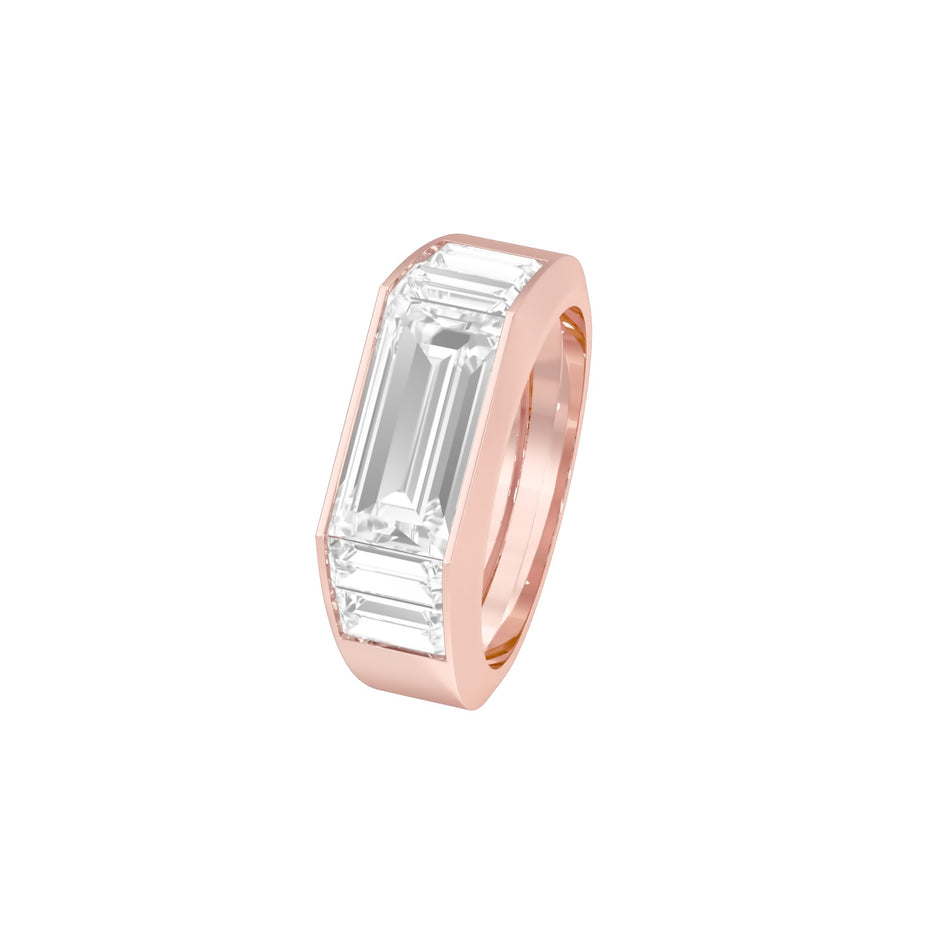 Boundless Diamond Men's Engagement Ring