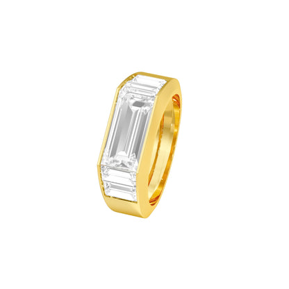 Boundless Diamond Men's Engagement Ring